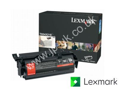 Genuine Lexmark T654X21E Extra Hi-Cap Toner to fit Lexmark Mono Laser Printer