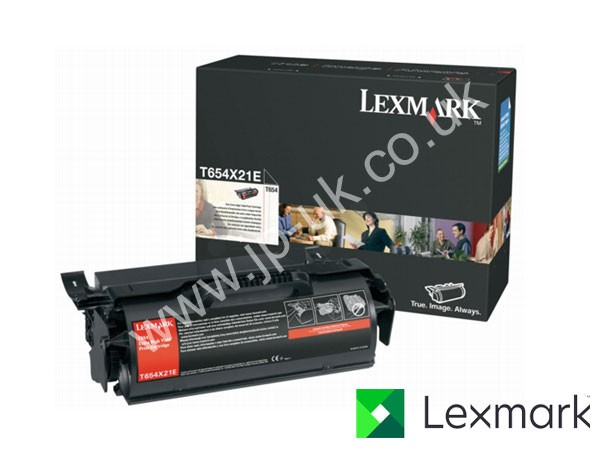 Genuine Lexmark T654X21E Extra Hi-Cap Toner to fit T654DTN Mono Laser Printer