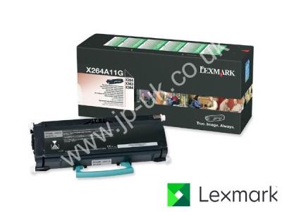 Genuine Lexmark X463A11G Return Program Black Toner Cartridge to fit Lexmark Mono Laser Printer