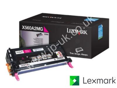 Genuine Lexmark X560A2MG Magenta Toner Cartridge to fit Lexmark Colour Laser Printer