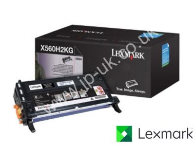 Genuine Lexmark X560H2KG Hi-Cap Black Toner to fit Lexmark Colour Laser Printer