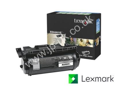 Genuine Lexmark X644A11E Return Program Black Toner Cartridge to fit Lexmark Mono Laser Printer