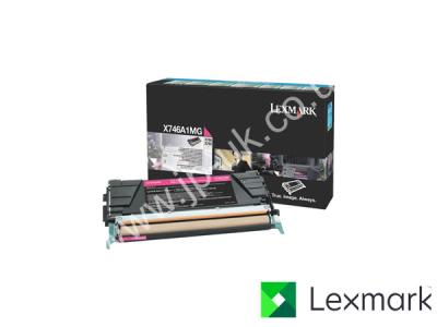 Genuine Lexmark X746A1MG Magenta Toner Cartridge to fit Lexmark Colour Laser Printer