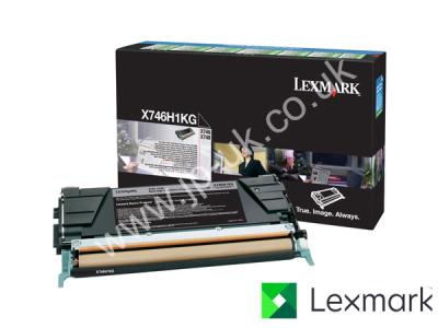 Genuine Lexmark X746H1KG Hi-Cap Black Toner to fit Lexmark Colour Laser Printer