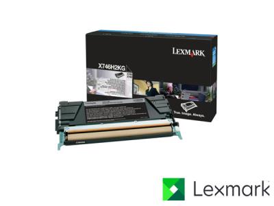 Genuine Lexmark X746H2KG  Hi-Cap Black Toner to fit Lexmark Colour Laser Printer