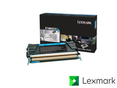 Genuine Lexmark X748H2CG  Hi-Cap Cyan Toner to fit Lexmark Colour Laser Printer