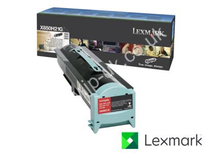 Genuine Lexmark X850H21G Black Toner Cartridge to fit Lexmark Mono Laser Printer