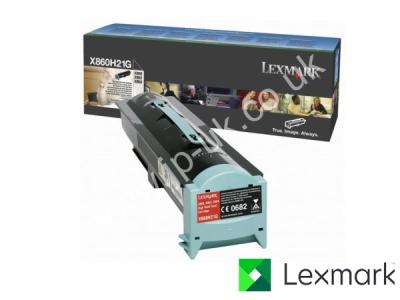 Genuine Lexmark X860H21G Hi-Cap Black Toner to fit Lexmark Mono Laser Printer