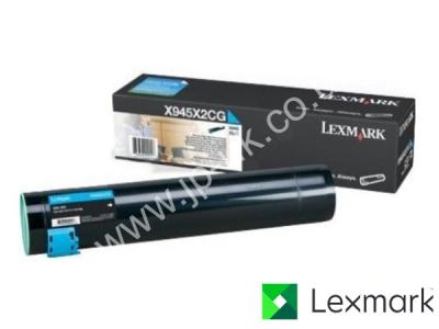 Genuine Lexmark X945X2CG Hi-Cap Cyan Toner to fit Lexmark Colour Laser Printer
