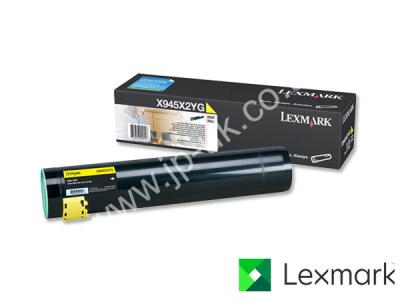 Genuine Lexmark X945X2YG Hi-Cap Yellow Toner to fit Lexmark Colour Laser Printer