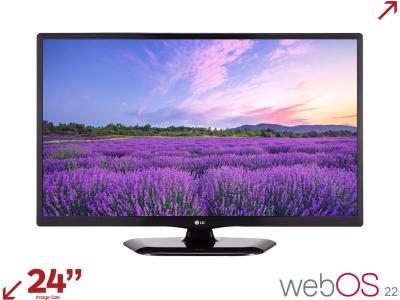 LG 24LN661H 24" Pro:Centric Smart Wide XGA Commercial IPTV with webOS 22 and Screen Share