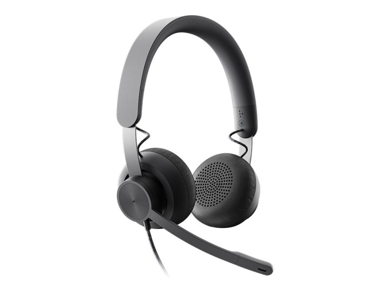 Logitech 981-000875 UC Zone Wired Headset Head-band Black