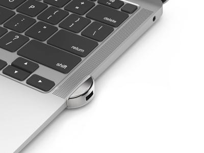 Compulocks MBALDG02 - Ledge Lock for Macbook Air Retina 13” 2019-2020 - No Cable Included