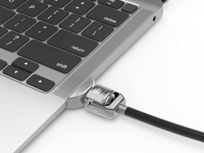 Compulocks MBALDG02CL - Ledge Lock for Macbook Air Retina 13” 2019-2020 - Combination Dial Lock