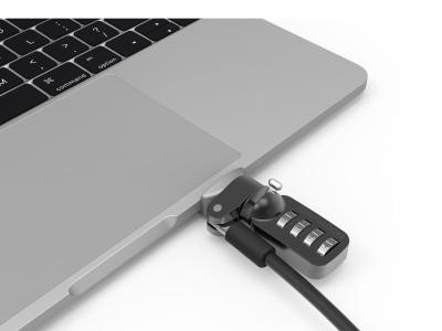 Compulocks UNVMBPRLDG01CL - Universal Ledge Lock for 3rd & 4th Gen Macbook Pro 13" and 15" - Combination Dial Lock