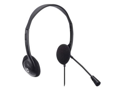 Manhattan 179898 On-Ear Stereo USB Headset