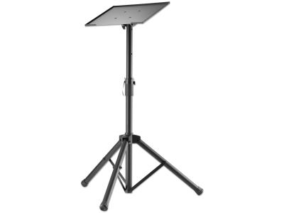 Manhattan 461788 Adjustable Portable Tripod Stand with Shelf for Projectors up to 15kg - Black