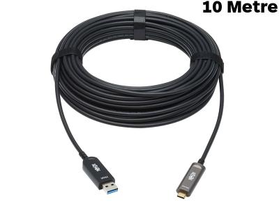 Manhattan 10 Metre USB-A to USB-C 3.2 Data Only Backward Compatible Cable - U428F-10M-D321 