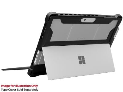 MAX MS-ES-SP-G7-BLK Extreme Shell Anti-Shock Case for specified Surface Pro 12.3" models - Black