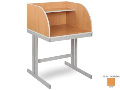 Monarch EF0214 Study Carrel with Cantilever Legs