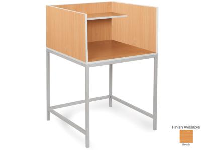 Monarch EF0215 Study Carrel with Straight Legs