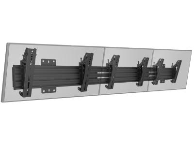 Multibrackets MB7048 3x1 Menu Board Wall Mount Pro MBW3U with Tilt