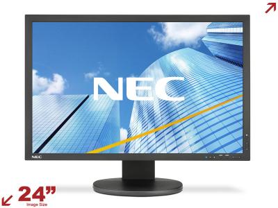 NEC MultiSync® PA243W 24” 16:9 Professional Display Monitor 