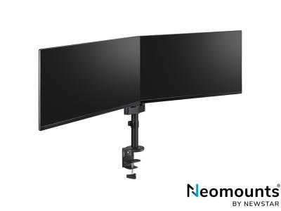 Neomounts by Newstar DS60-425BL2 LCD Desk Arm Pole Mount - Black - for 17" - 27" Screens up to 8kg