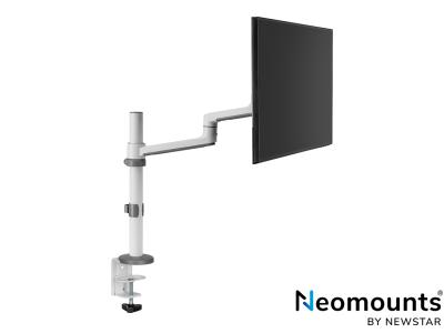 Neomounts by Newstar DS60-425WH1 LCD Desk Arm Pole Mount - White - for 17" - 27" Screens up to 8kg