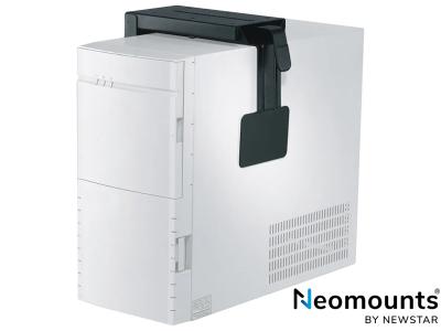 Neomounts by Newstar CPU-D100BLACK Under-Desk CPU Holder - Black - Height: 30-53 cm / Width: 8-22 cm