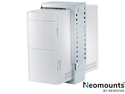 Neomounts by Newstar CPU-D100WHITE Under-Desk CPU Holder - White - Height: 30-53 cm / Width: 8-22 cm