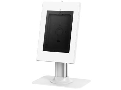 Neomounts by Newstar DS15-650WH1 Lockable Enclosure Countertop Mount for specified 9.7"-11" iPads and Tablets - White