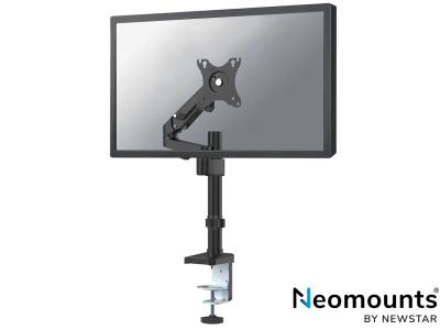 Neomounts by Newstar DS70-750BL1 LCD Desk Arm Gas Spring Pole Mount - Black - for 17" - 27" Screens up to 7kg