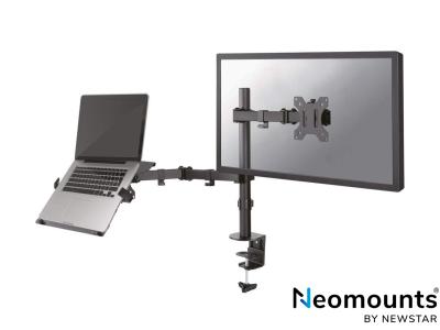 Neomounts by Newstar FPMA-D550NOTEBOOK LCD and Laptop Desk Mount - Black - for 10" - 32" Screens up to 8kg