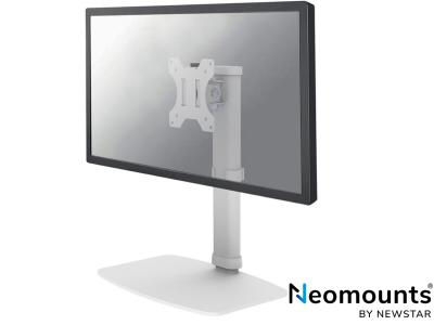 Neomounts by Newstar FPMA-D890WHITE LCD Desk Height-Adjustable Stand - White - for 10" - 30" Screens up to 6kg
