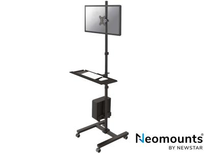 Neomounts by Newstar FPMA-MOBILE1700 LCD Workstation - Black - for 10" - 32" Screens up to 8kg
