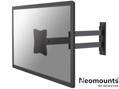 Neomounts by Newstar FPMA-W830BLACK LCD Wall Arm Mount - Black - for 10" - 27" Screens up to 12kg