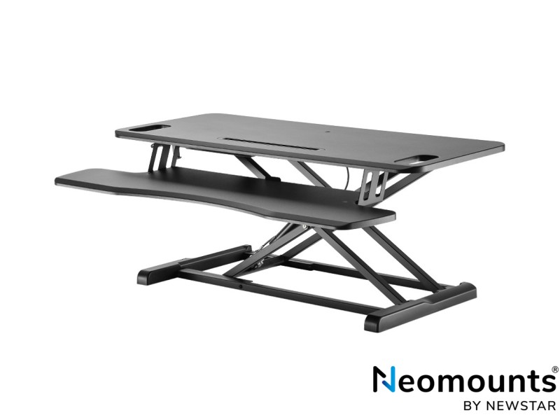 Neomounts by Newstar NS-WS300BLACK Sit-Stand Desktop 95x40cm Workstation - Black