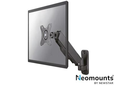 Neomounts by Newstar WL70-440BL11 LCD Wall Arm Gas Spring Mount - Black - for 17" - 32" Screens up to 9kg