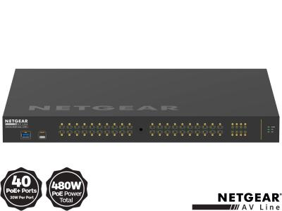 Netgear M4250-40G8F-PoE+ (GSM4248P) Managed Switch