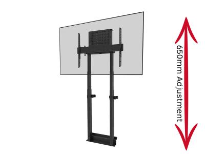Neomounts by NewStar WL55-875BL1 Motorised Height-Adjustable Wall to Floor Stand