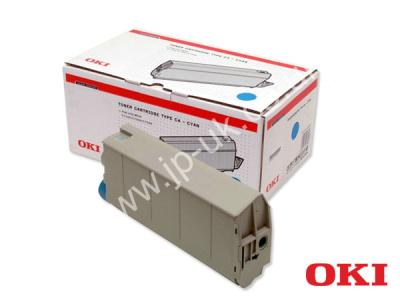 Genuine OKI 41963007 Cyan Toner Cartridge Type C4 to fit OKI Colour Laser Printer