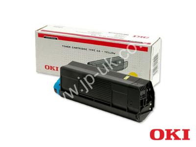 Genuine OKI 42127405 Hi-Cap Yellow Toner Cartridge Type C6 to fit OKI Colour Laser Printer