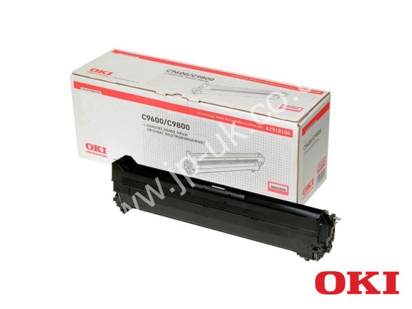 Genuine OKI 42918106 Magenta Image Drum to fit C9655DN Colour Laser Printer