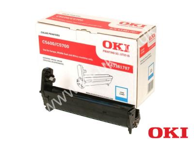 Genuine OKI 43381707 Cyan Image Drum to fit OKI Colour Laser Printer