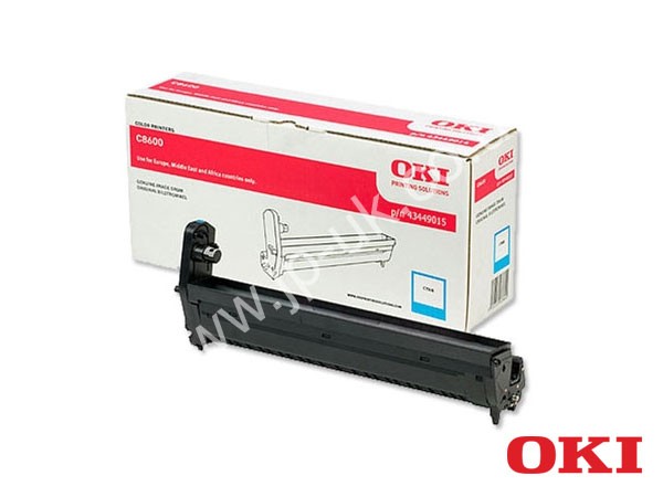 Genuine OKI 43449015 Cyan Image Drum to fit Colour Laser Colour Laser Printer
