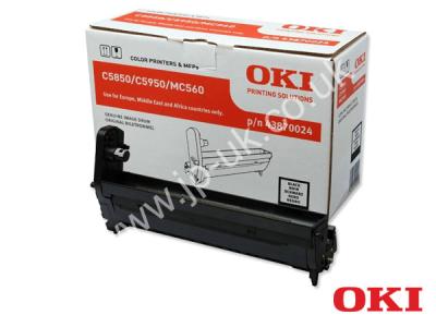 Genuine OKI 43870024 Black Image Drum to fit OKI Colour Laser Printer