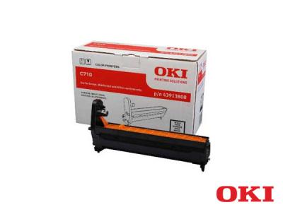 Genuine OKI 43913808 Black Image Drum to fit OKI Colour Laser Printer