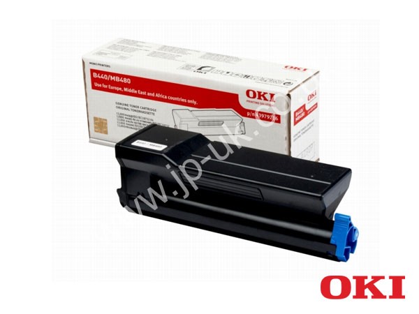 Genuine OKI 43979216 Hi-Cap Black Toner Cartridge to fit Mono Laser Mono Laser Printer