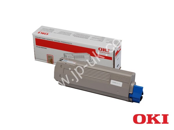 Genuine OKI 44315308 Black Toner Cartridge to fit C610DN Colour Laser Printer